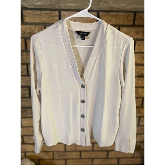 New Look Button Up Lightweight Coat - Picture 1 of 6